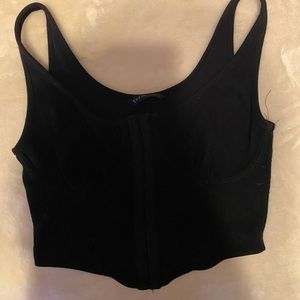 Shein corset crop top